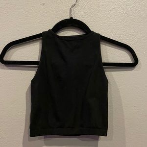 Free people intimates black crop top size xs/s